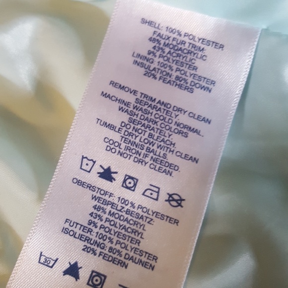 Lands End down coat - Picture 6 of 7